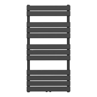 120x60 cm - 675 Watt - Ecorad Florence - Matt Schwarz - Badheizkörper | Designheizkörper