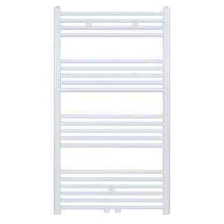 120x60 cm - 775 Watt - Ecorad Badheizkörper - Weiß (RAL9016) - Universal-6 Anschlüsse