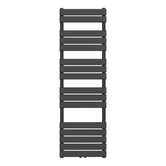 160x50 cm - 750 Watt - Ecorad Florence - Matt Schwarz - Badheizkörper | Designheizkörper