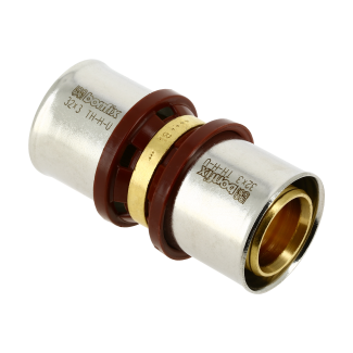 Bonfix Alu-Press gerade Kupplung | 32 x 32