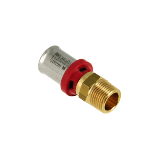 Bonfix Außengewinde x Alu-Press Anschlussstück | 3/4 x 16