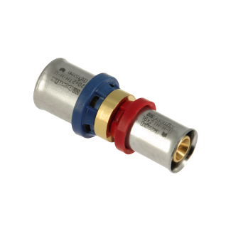 Bonfix Alu-Press gerade Übergangskupplung | 20 x 16