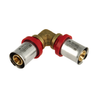 Bonfix Alu-Press Winkelkupplung | 16 x 16