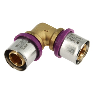 Bonfix Alu-Press Winkelkupplung | 26 x 26