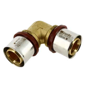 Bonfix Alu-Press Winkelkupplung | 32 x 32