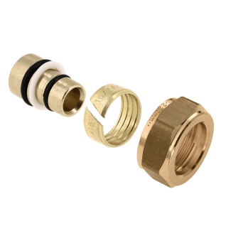 Bonfix Messing Klemmset | 26 für Klemmgehäuse 28