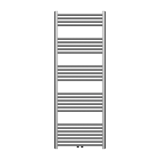 160x60 cm - 1050 Watt - Ecorad Badheizkörper - Gunmetal - Universal-6 Anschlüsse