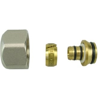 TP-99 Adapter für Alu-Pex 16 x 2,0 mm Eurokonus, vernickelt