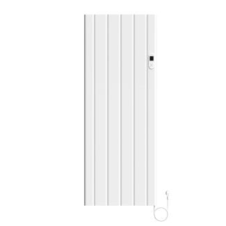 160x60 cm 2000 W – E-Plate Weiß mit WLAN – Elektrischer Vertikalheizkörper
