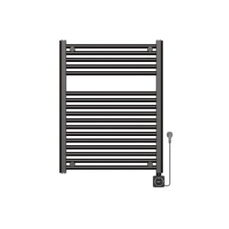 Elara Elektrischer Heizkörper Smart WiFi 76,6 x 60 cm Gunmetal