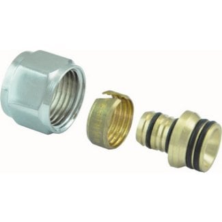 Luxus Adapter M22 auf 16 x 2,0 mm, Chrom