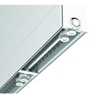 900x1200 T33 - 5709 Watt | Hybrid Eco 8 Gestreifter Ventilheizkörper mit Lüftern