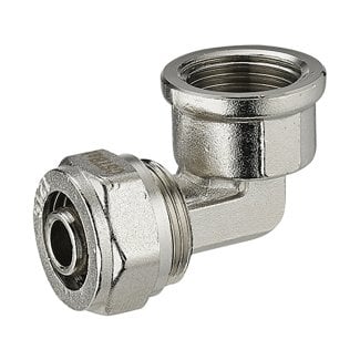 HS Innengewinde x Schraubfitting-Winkel für Alu-Mehrschicht-Verbundrohr | 3/4 x 20