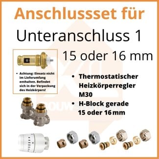 Eco 8 Thermostatisches Anschlussset 2