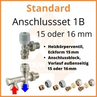 Eco 4 Standard-Anschlussset 1B