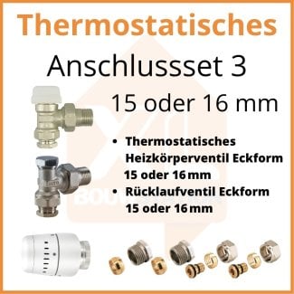 Eco 4 Thermostatisches M30-Anschlussset 3
