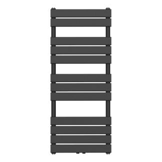 120x50 cm - 600 Watt - Ecorad Florence - Matt Schwarz - Badheizkörper | Designheizkörper