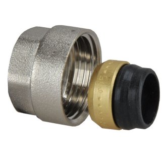 TR-91/A Adapter 3/4" Eurokonus x 15 mm, vernickelt