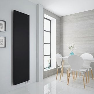 500x1600 - 700 Watt | Elektro-Badheizkörper Plan Mat Mattschwarz