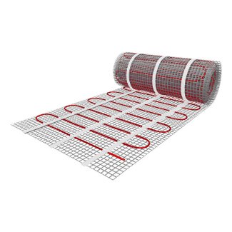 Elektro Fußbodenheizung 5m² - 750 Watt mit Digital-Raumthermostat