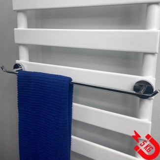 Magneet-Line Chrom – Magnetischer Handtuchhalter 385 mm