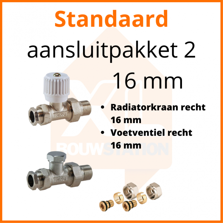 Eco 4 Standard-Anschlussset 2 für 16 mm Rohr