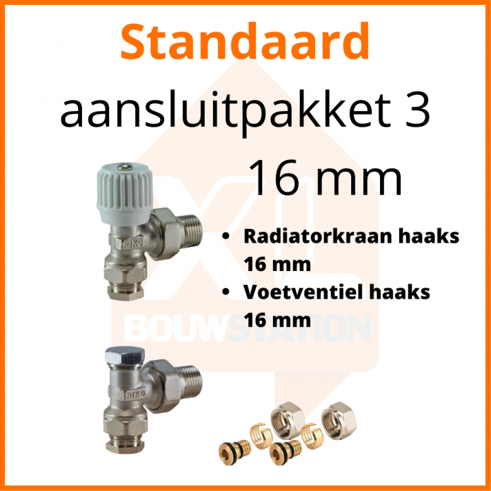 Eco 4 Standard-Anschlussset 3 für 16 mm Rohr