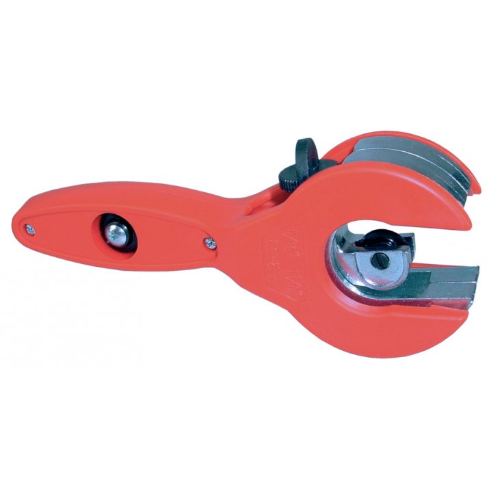 Riko Rohrabschneider mit Ratsche 6–28 mm Rot