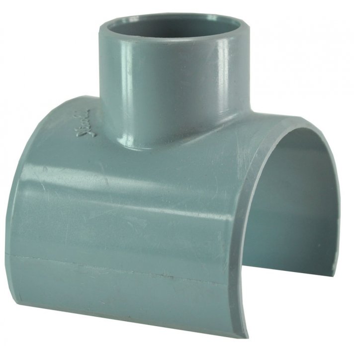 Abwasserklemm-Sattel 80/75 x 40 mm PVC