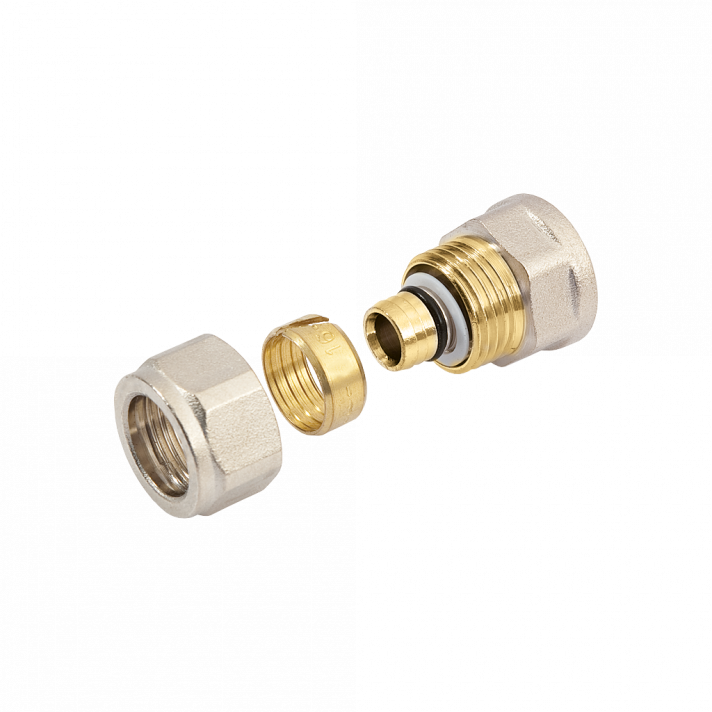 Bonfix Innengewinde x Alu-Klemm Muffe | 1/2 x 14