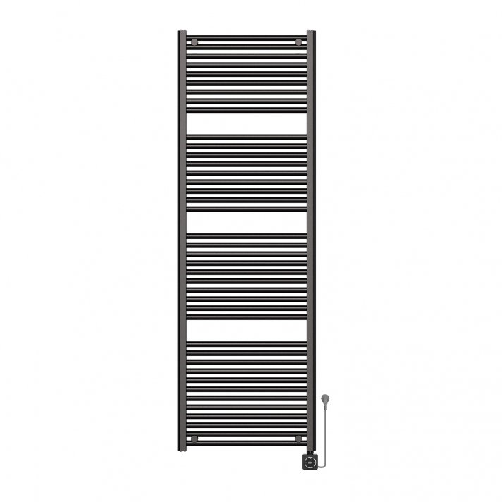 Elara Elektrischer Heizkörper Smart WiFi 181,7 x 60 cm Gunmetal