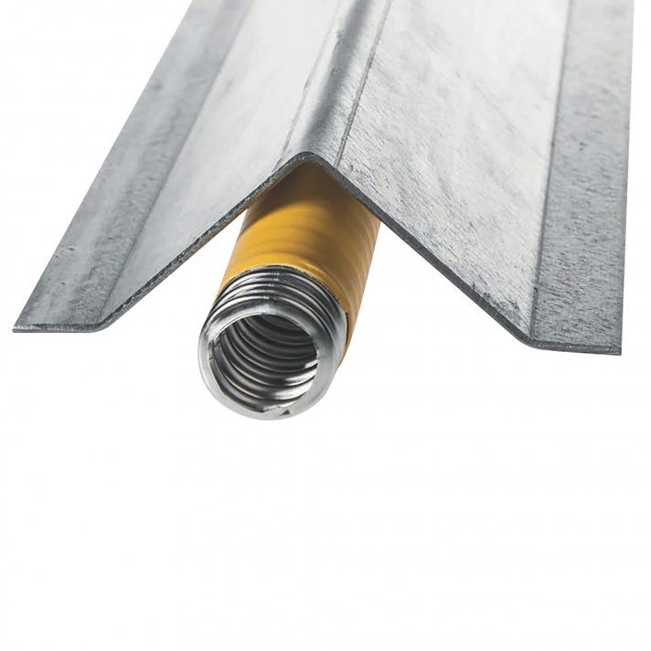 Coverfix Floor Mini, Schutzplatte für Gasleitungen bis max. Ø22 mm, Länge 1 m