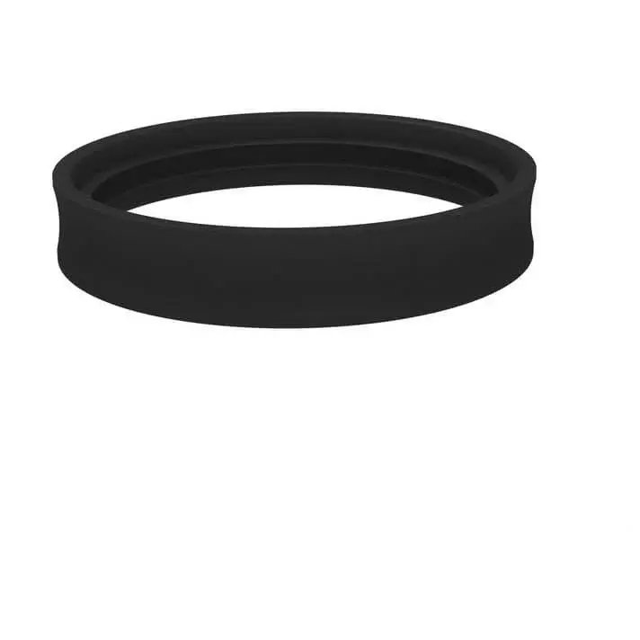 Safe-PP Lippendichtung Ø80 mm Gummi Schwarz