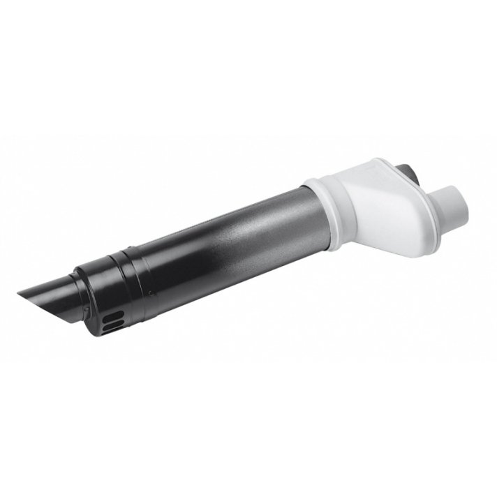 Aluminium Konzentrische Wanddurchführung Länge 600 mm / Ø80/80 mm