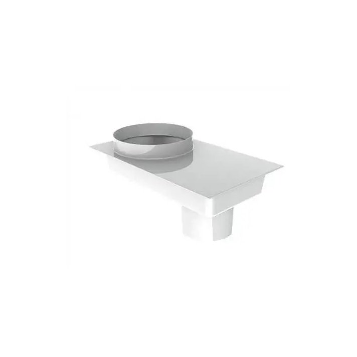Aluminium Adapter 80/80 – 80/125 mm Abzweigstück/T-Stück