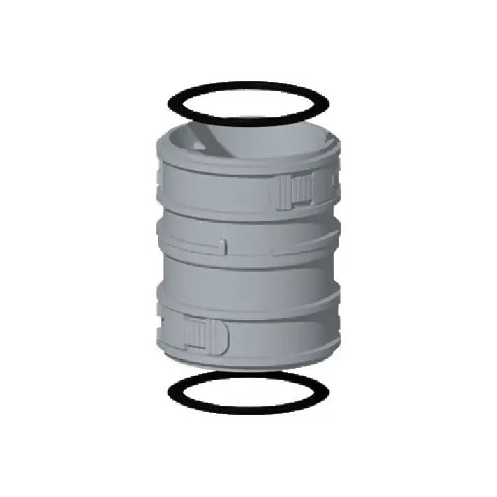 MiniFlex Kupplung M/M Ø60 mm Flexibel