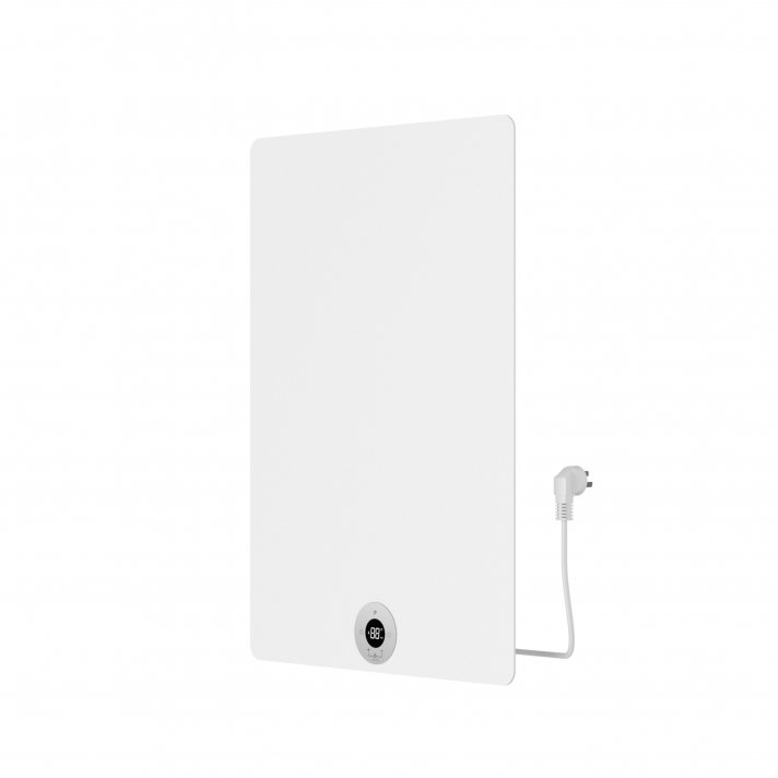 Best-Design Brenner-White Elektrischer Designheizkörper matt-weiß 300W 700x500