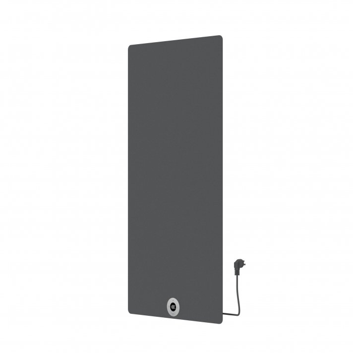 Best-Design Brenner-Concrete Elektrischer Designheizkörper Beton-Grau 750W 1200x600