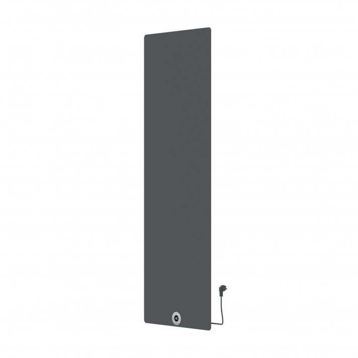 Best-Design Brenner-Concrete Elektrischer Designheizkörper Beton-Grau 1200W 1800x600