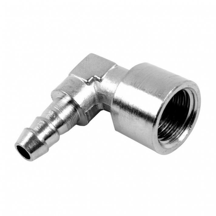 90°-Schlauchnippel zum Schrauben, Innengewinde 1/2"