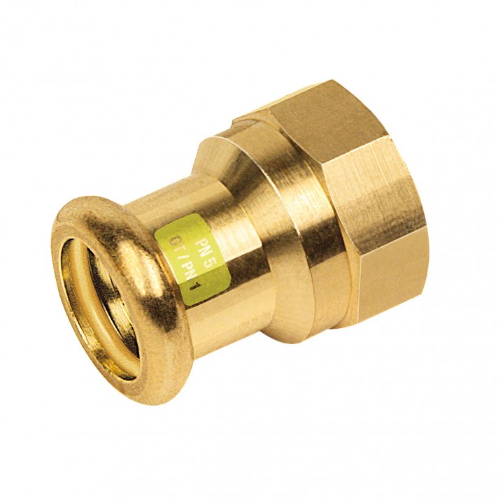 Bonfix Rotkupfer Innengewinde x Press Muffe (Gas) | 1 x 22