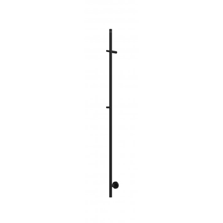 Callista Elektrischer Handtuchheizkörper 60 Watt 150 cm Mattschwarz