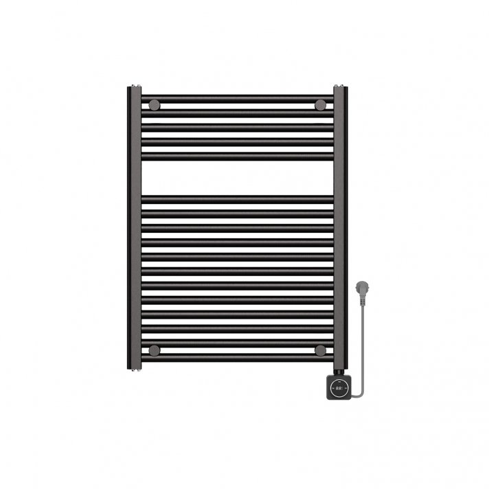 Elara Elektrischer Heizkörper Smart WiFi 76,6 x 60 cm Gunmetal