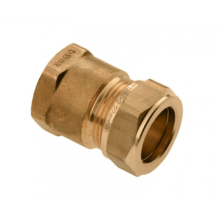 Bonfix verzinnt Innengewinde x Klemm Muffe | 1/2 x 22