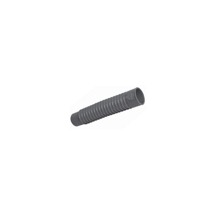 Flexibler Bogen Muffe 40 mm x Spitzende 40 mm 0–45 Grad PVC
