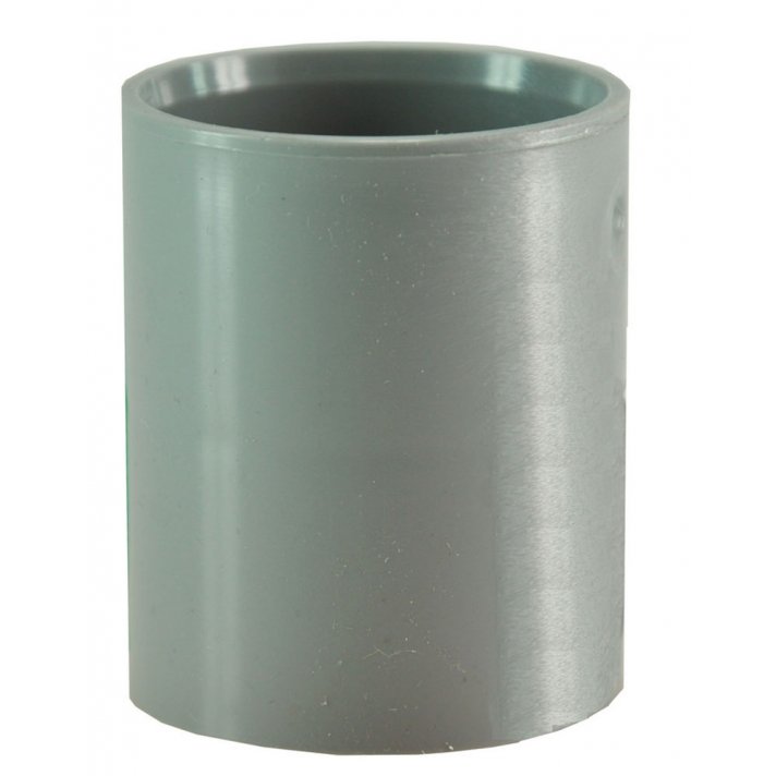 Doppelmuffe 50 mm PVC