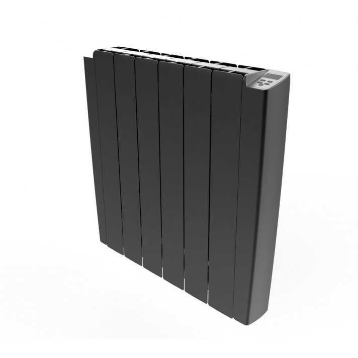 580x1080 - 2000W | Aluminium-Wandheizkörper Anthrazitgrau + Fernbedienung