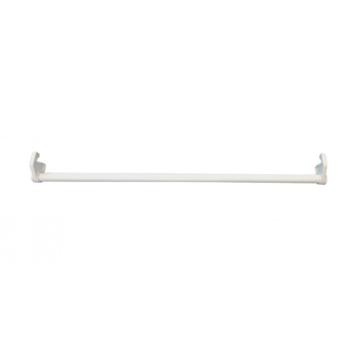 50cm Handtuchhalter für Plattenheizkörper - Weißer Handtuchhalter 50cm breit passend für Gitterheizkörper