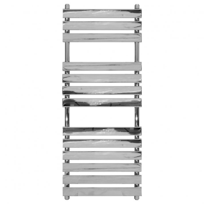 Bella Platina Chrom Handtuchheizkörper 1300x500 – 430 Watt Seitenanschlüsse