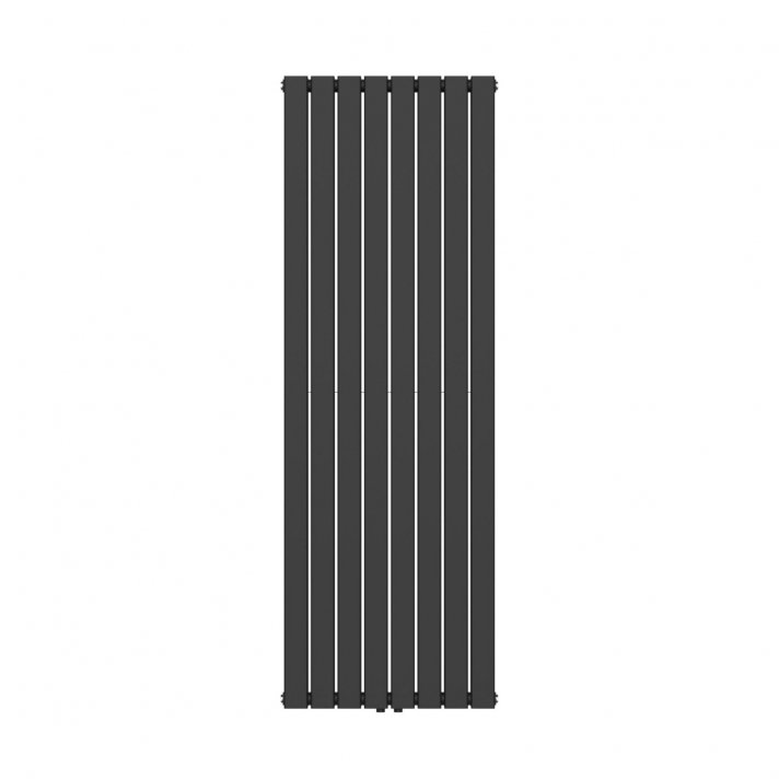 Vertikal quadratisch doppelseitig Schwarz 1800x608 Mittelanschluss 2164 Watt